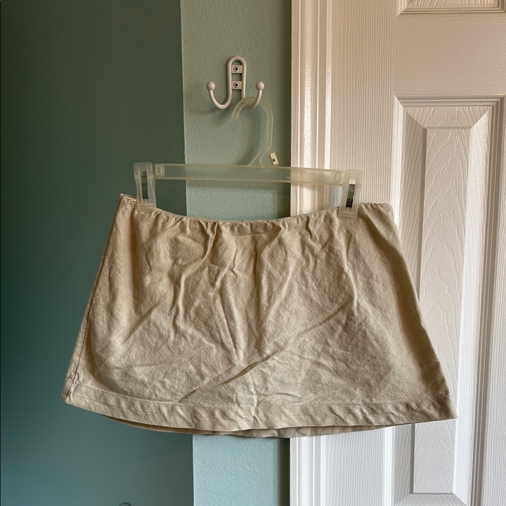 Free people Beige Women's Skort